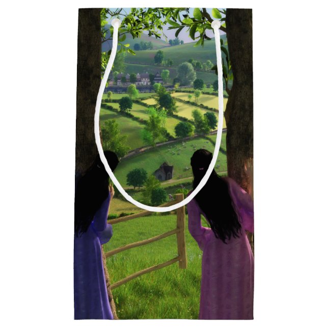 Sacola Para Presentes Pequena Glen of the Twins Gift Bag (Frente)