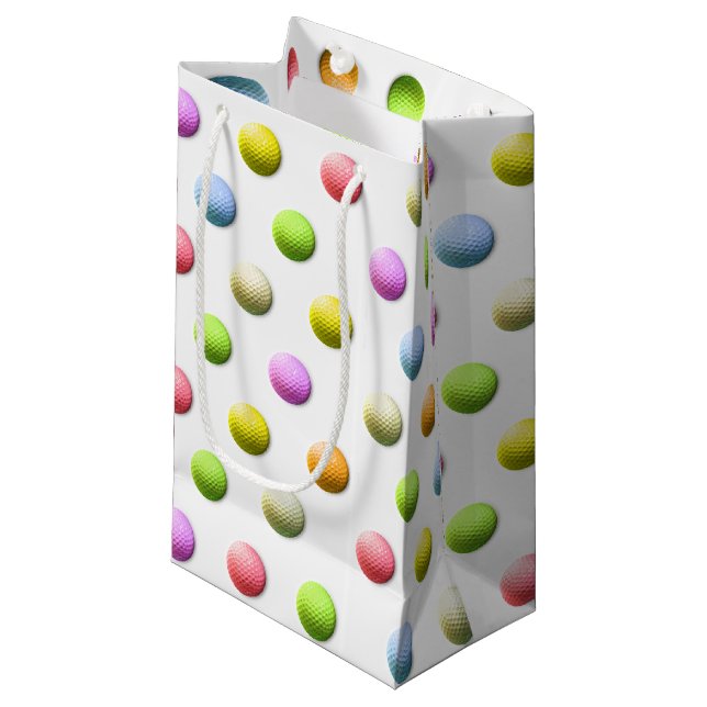 Sacola Para Presentes Pequena Golfe (Frente inclinada)