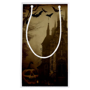 Sacola Para Presentes Pequena Gótico/Halloween/queda/abóbora