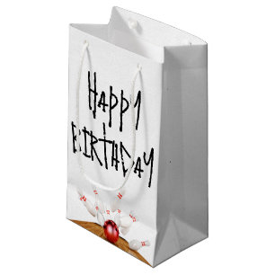 Sacola Para Presentes Pequena Greve de Boliches de Aniversário