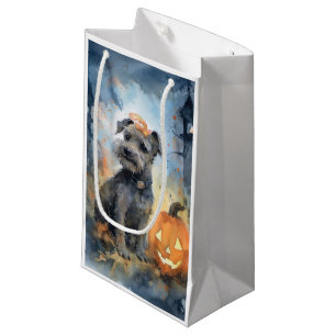 Sacola Para Presentes Pequena Halloween Chesapeake Bay Terrier Com Bompkins