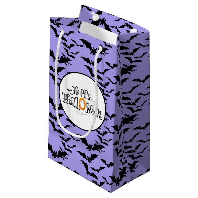 Sacola Para Presentes Pequena Halloween Gift Bag (Frente inclinada)