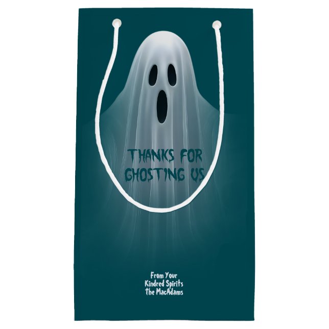 Sacola Para Presentes Pequena Halloween Gift Bag (Frente)