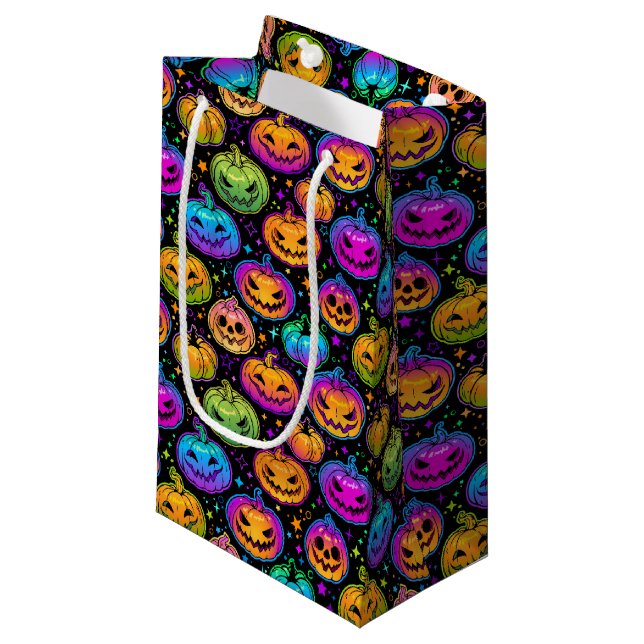 Sacola Para Presentes Pequena Halloween Gift Bag (Frente inclinada)