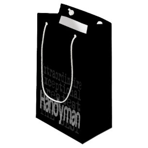 Sacola Para Presentes Pequena Handyman Extraordinaire Small Gift Bag