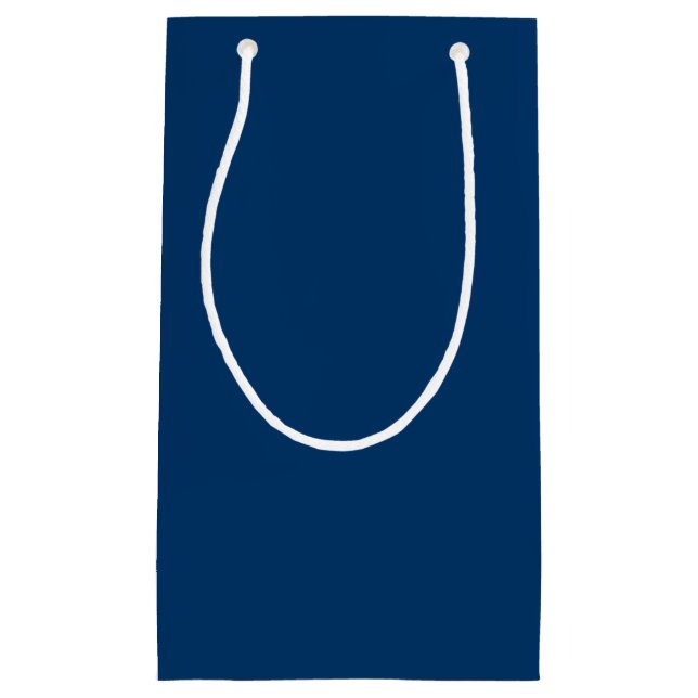 Sacola Para Presentes Pequena Hanukkah Star Midnight Blue (Frente)
