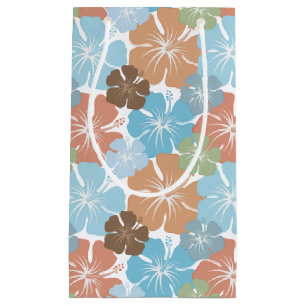 Sacola Para Presentes Pequena Hawaiian Hibiscus Floral