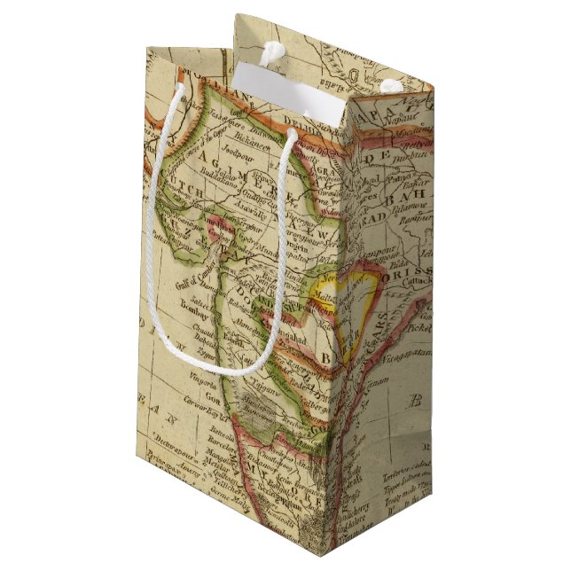 Sacola Para Presentes Pequena Hindoostan ou India (Verso inclinado)