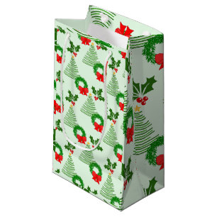 Sacola Para Presentes Pequena Holly e Árvores e Mortes, Oh Meu Deus!