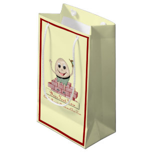 Sacola Para Presentes Pequena Humpty Dumpty