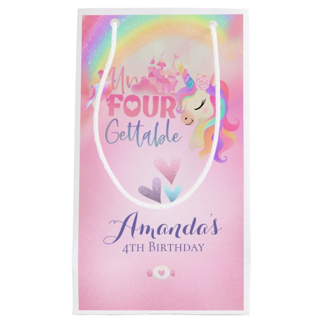 Sacola Para Presentes Pequena Inquatro (Frente)