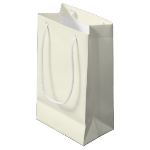 Sacola Para Presentes Pequena Ivory White