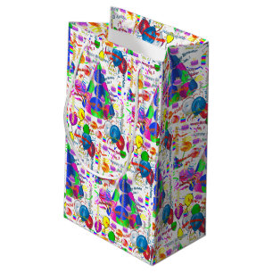 Sacola Para Presentes Pequena Janeiro, 1 Bolsa de Presente de Aniversário