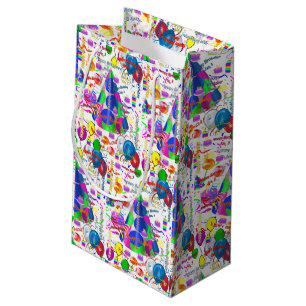 Sacola Para Presentes Pequena janeiro, 3 Bag de Presente de Aniversário