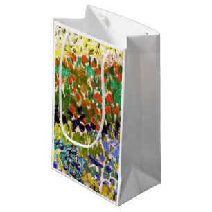 Sacola Para Presentes Pequena Jardim De Flores Van Gogh Em Arles Floral Fine Art