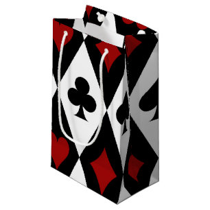 Sacola Para Presentes Pequena Jogador de Cartão de Jogo Blackjack Casino Las Ve