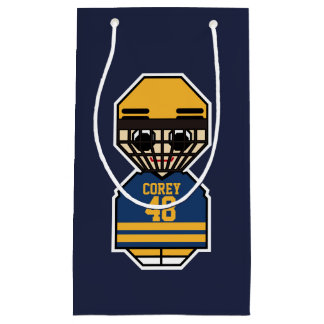 Sacola Para Presentes Pequena Jogador de hóquei em gelo