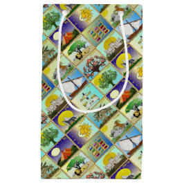 Sacola Para Presentes Pequena Judaica 12 Tribos De Arte De Israel Impressão