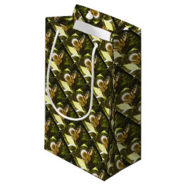 Sacola Para Presentes Pequena June Monarch Flower Gift Bag