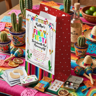 Sacola Para Presentes Pequena Kit de Recuperação da Festa de Despedida de Soltei