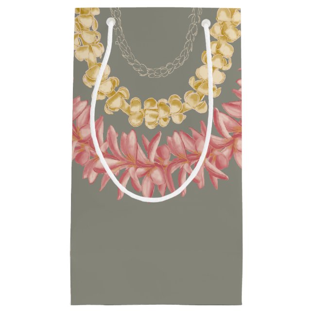 Sacola Para Presentes Pequena La Lei por Wander com Aloha (Frente)