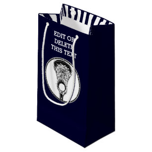 Sacola Para Presentes Pequena Lacrosse Sports Small Gift Bag