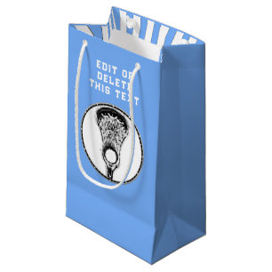 Sacola Para Presentes Pequena Lacrosse Sports Small Gift Bag