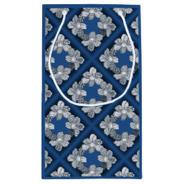 Sacola Para Presentes Pequena Lei de Flor Desenhada à Mão Escolhe Qualquer Cor