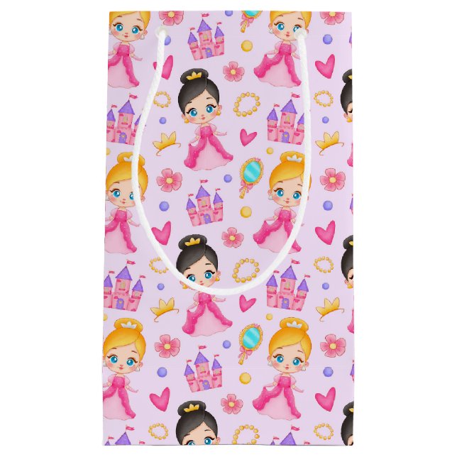 Sacola Para Presentes Pequena Little Princess Gift Bag (Frente)