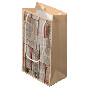 Sacola Para Presentes Pequena Livros