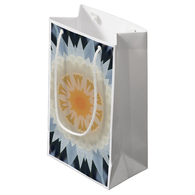 Sacola Para Presentes Pequena Lótus Mágico (Frente inclinada)