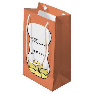 Sacola Para Presentes Pequena Lotus requintado em Sun Kissed Gift Bag