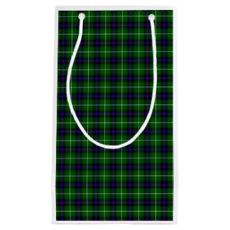 Sacola Para Presentes Pequena MacDonald Tartan