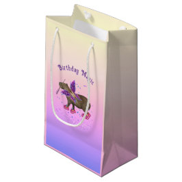 Sacola Para Presentes Pequena Magia de Capivara Fada