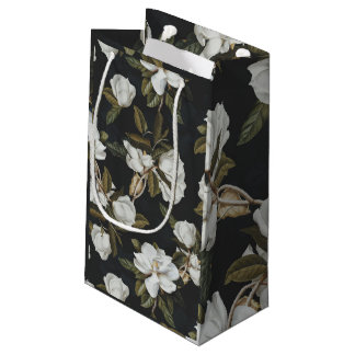 Sacola Para Presentes Pequena Magnolia Flower Gift Bag