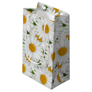 Sacola Para Presentes Pequena Marguerite Daisy Wraping Paper Bag