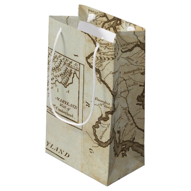 Sacola Para Presentes Pequena Maryland 4 (Verso inclinado)