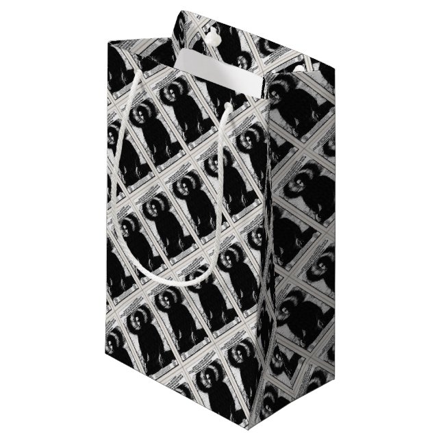 Sacola Para Presentes Pequena Mass (Frente inclinada)