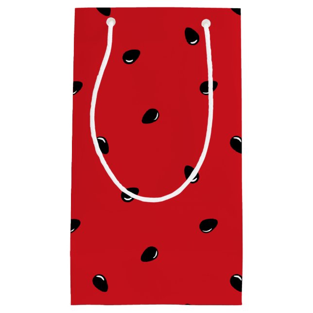 Sacola Para Presentes Pequena Melancia (Frente)