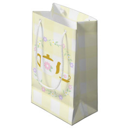 Sacola Para Presentes Pequena Menina do Chá para Dois 2º Aniversário