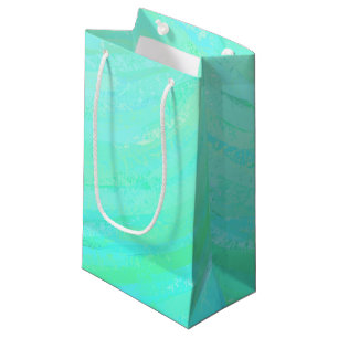 Sacola Para Presentes Pequena Mint Ice