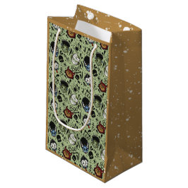 Sacola Para Presentes Pequena Monstros Universais - Verde
