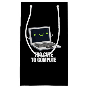 Sacola Para Presentes Pequena Muito Bonito Para Computar Computador Engraçado Jo
