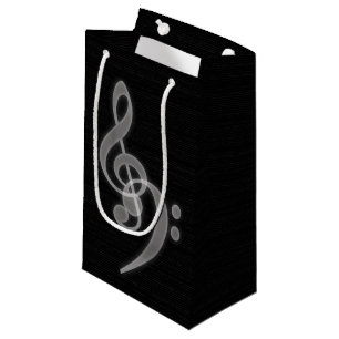 Sacola Para Presentes Pequena Música - Saco Pequeno e Pequeno Presente com Limpa