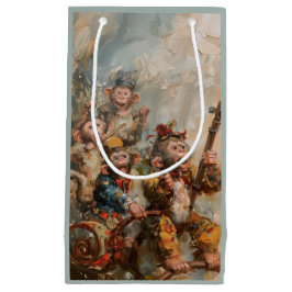 Sacola Para Presentes Pequena Músicos - Saco do Presente