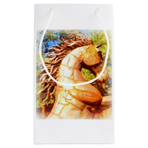 Sacola Para Presentes Pequena mustang stallion