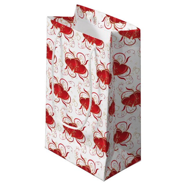 Sacola Para Presentes Pequena Namorados Gift Bag (Frente inclinada)