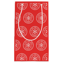 Não Abrir Até 25 De Dezembro Saco De Presente Verm