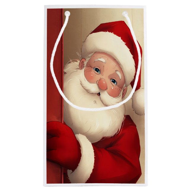 Sacola Para Presentes Pequena Natal (Verso)