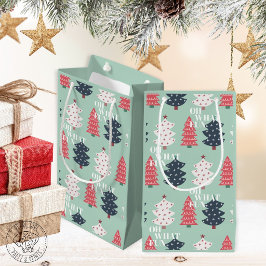 Sacola Para Presentes Pequena Natal Divertido Oh Que Prazer